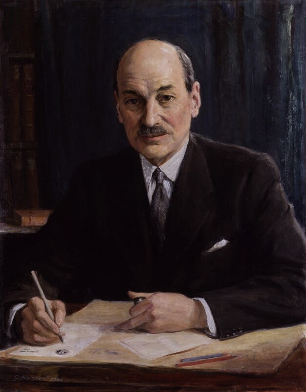 Clement Attlee, George Harcourt, 1946
