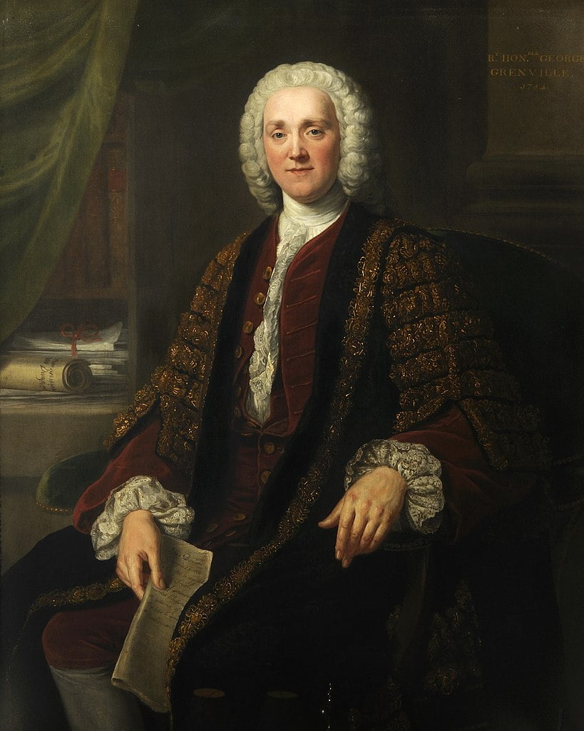 George Grenville, William Hoare, 1764